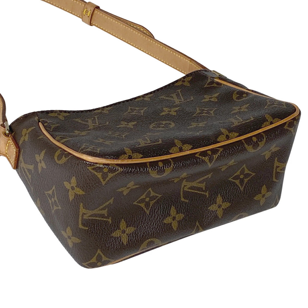 Louis Vuitton Monogram Brown Shoulder Clutch Bag Cite Crossbody Viva